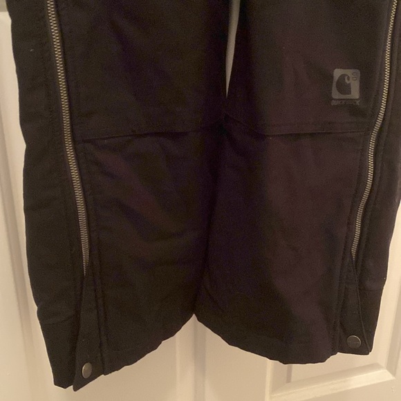 Women’s Petite Carhartt Thinsulated Bib Overalls - Picture 4 of 7